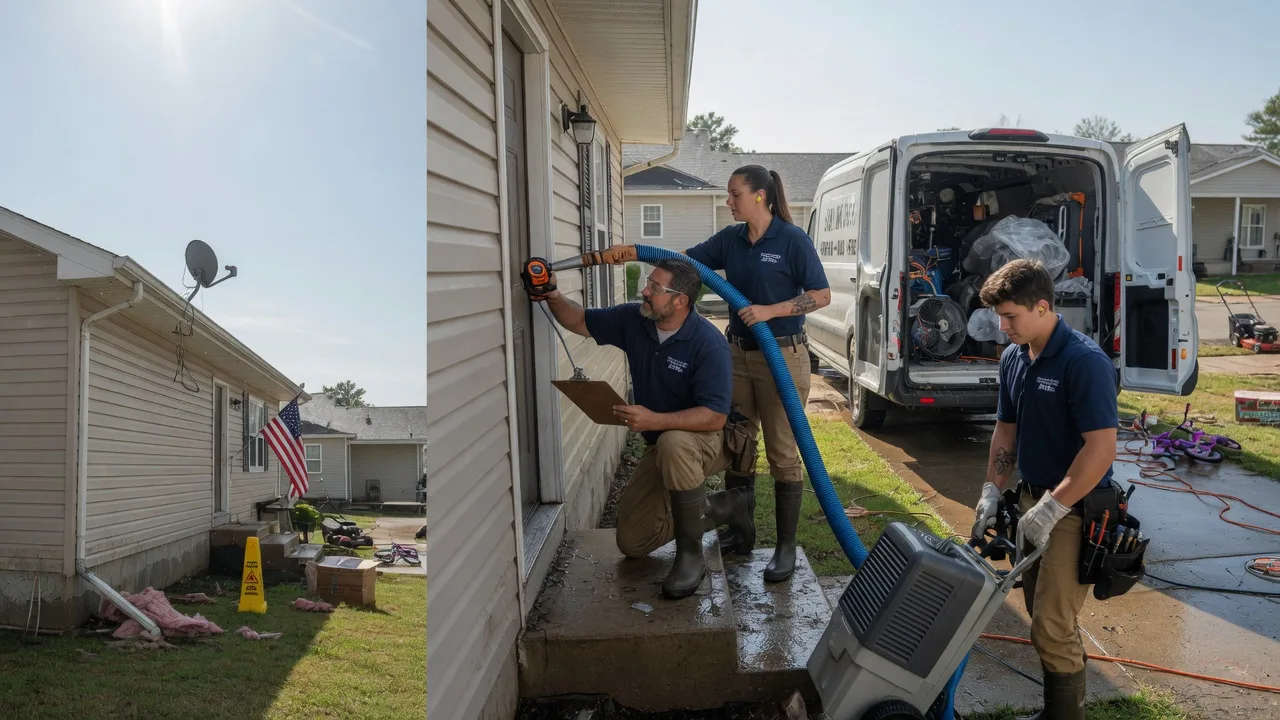 Ceiling Water Damage Restoration in Cave In Rock, IL near me